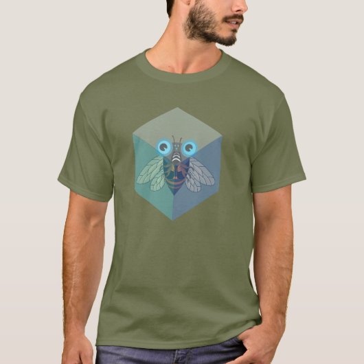 Frozen Cicada Tshirt (Vorderseite)