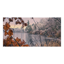 Frozen Deer Lake. Poster