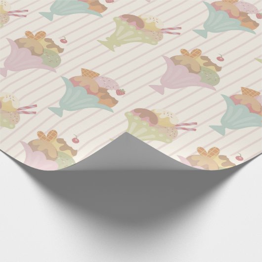 Frozen Delights Pattern Geschenkpapier (Ecke)