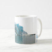 “Frozen Depths” Mug | Iceberg and Jellyfish Ocean  Kaffeetasse (VorderseiteRechts)