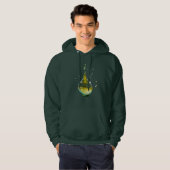 Frozen Dewdrops ästhetische Hoodie (Vorne ganz)