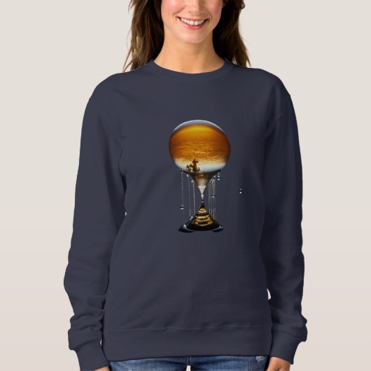 Frozen Dewdrops Basic Sweatshirt (Vorderseite)