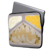 Frozen Dinner Laptop Spaß Kitsch Design Case (Vorderseite Links)