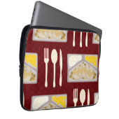 Frozen Dinners Fun Kitschy Epic Meal Muster Laptopschutzhülle (Vorne Rechts)