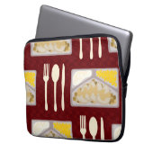 Frozen Dinners Fun Kitschy Epic Meal Muster Laptopschutzhülle (Vorderseite Links)