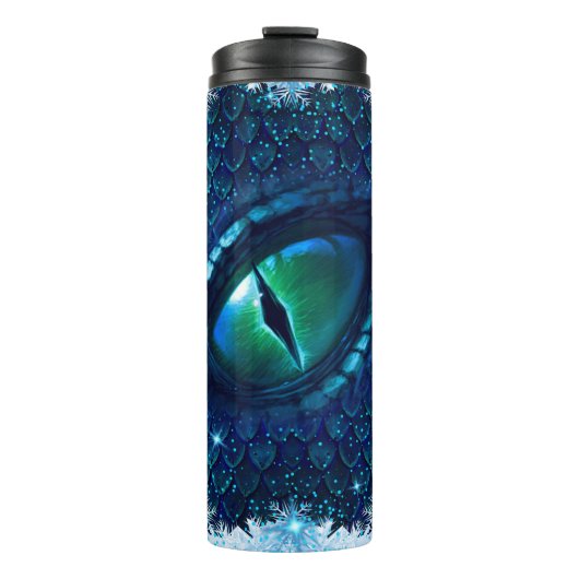 Frozen Dragon's Blue Eye Thermosbecher (Vorderseite)