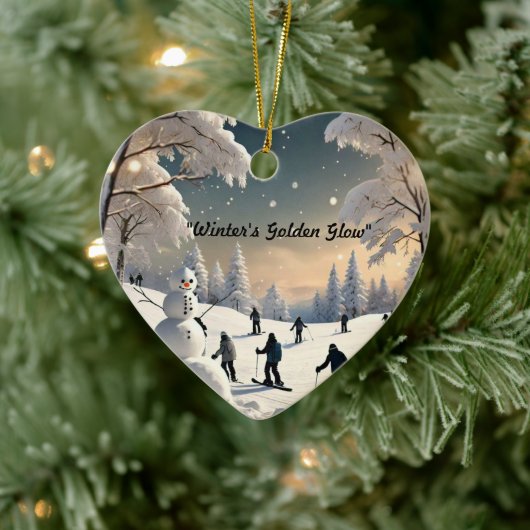 "Frozen Dreams Erwachen" Keramik Ornament (Baum)