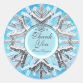 Frozen EisWinter Wonderland Snowflake Stickers (Vorderseite)