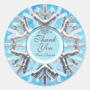 Frozen EisWinter Wonderland Snowflake Stickers