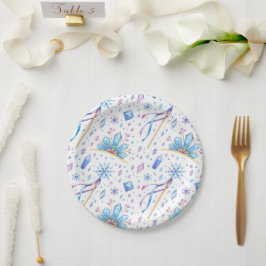 Frozen Fairy Tale Ice Princess Crowns Geburtstag Pappteller