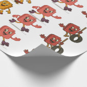 Frozen Friends Wrapping Paper Geschenkpapier (Ecke)