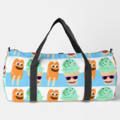 Frozen Fun Time Leckerei Sommerdessert Muster Duffle Bag (Vorderseite)