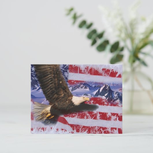 Frozen Glory Postkarte (Stehend Vorderseite)