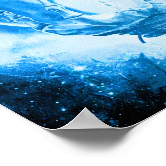 Frozen Heart Poster (Ecke)