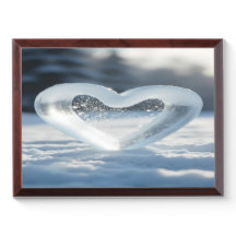 Frozen Herz im Schnee - Winter Liebe Geschenk