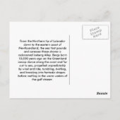 Frozen Intruder Postkarte (Rückseite)