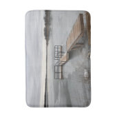 Frozen Lake Dock Badematte (Vorderseite Vertikal)