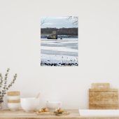 Frozen Lake Galena Poster (Küche)