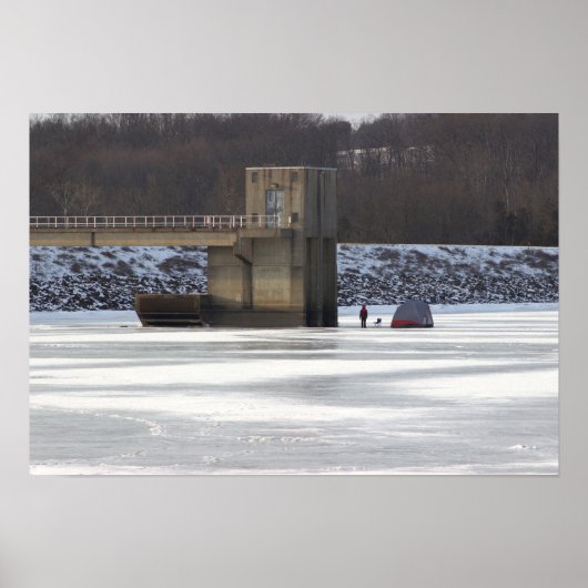Frozen Lake Galena Poster (Vorne)
