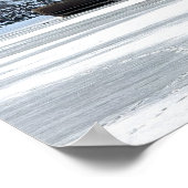 Frozen Lake Galena Poster (Ecke)