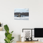 Frozen Lake Galena Poster (Heimbüro)