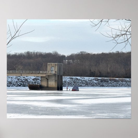 Frozen Lake Galena Poster (Vorne)