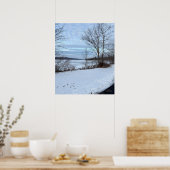 Frozen Lake Galena Poster (Küche)