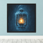 Frozen Lantern Relic Leinwanddruck (Insitu (Holzboden))