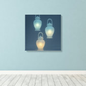 Frozen Lanterns Leinwanddruck (Insitu (Holzboden))