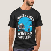 Frozen Lines Ice Fishing Tee (Vorderseite)