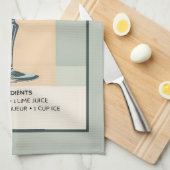 Frozen Margarita Geschirrtuch (Viertel Falte)