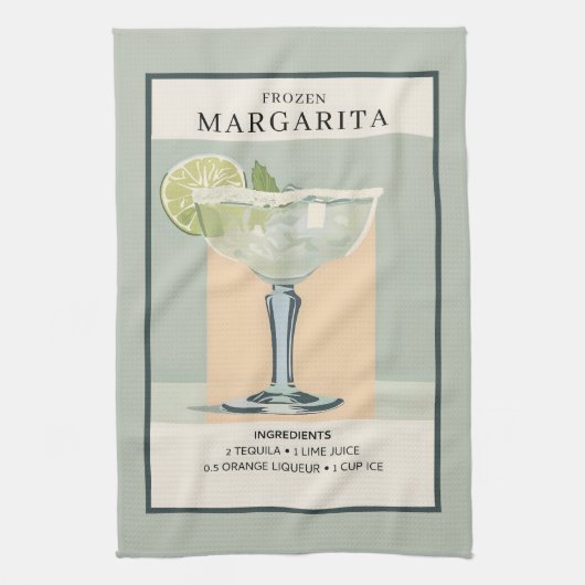 Frozen Margarita Geschirrtuch (Vertikal)
