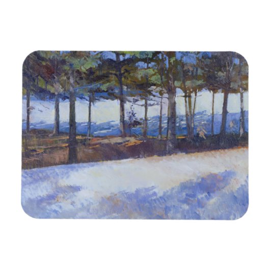 Frozen New Yorker Staat Magnet (Horizontal)