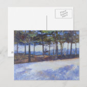 Frozen New Yorker Staat Postkarte (Vorne/Hinten)