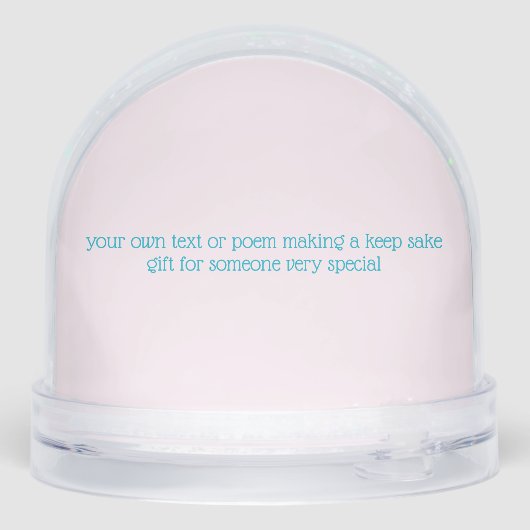 Frozen Pastelle Dackel Weihnachten Schneekugeln (Rückseite)