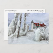 Frozen Point Betsie Postkarte (Vorne/Hinten)