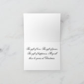 Frozen Pond Feiertagskarte (Innenseite)