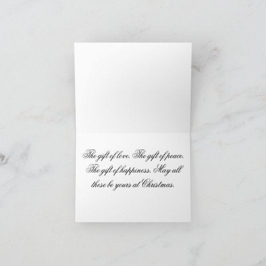 Frozen Pond Feiertagskarte (Innenseite)