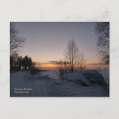 Frozen Postkarte (Vorderseite)