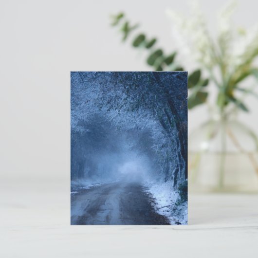 Frozen Postkarte (Stehend Vorderseite)