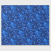 "Frozen Ridge #5" Abstraktes Design-Wrapping-Papie Geschenkpapier (Flach)