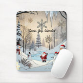 ‚Frozen River Wonderland‘ Mousepad (Mit Mouse)
