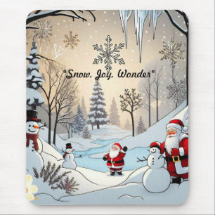 ‚Frozen River Wonderland‘ Mousepad