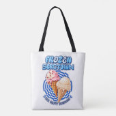 🍦 Frozen Scrotown-Taschentuch Tasche (Rückseite)