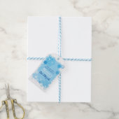 FROZEN SNOWFLAKES Bat Mitzvah Geschenk Tag Geschenkanhänger (Mit Garn)