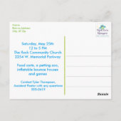 Frozen Sommer Leckereien Postkarte (Rückseite)