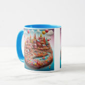 Frozen Spaß Ice Cream Design Cup - Sip in Style. Tasse (Vorderseite Links)