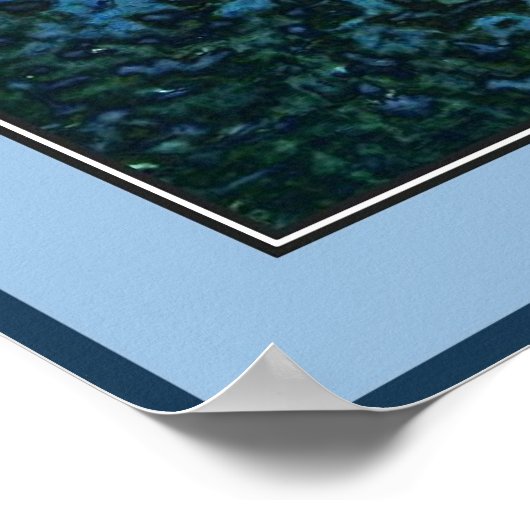 Frozen Teich Poster (Ecke)