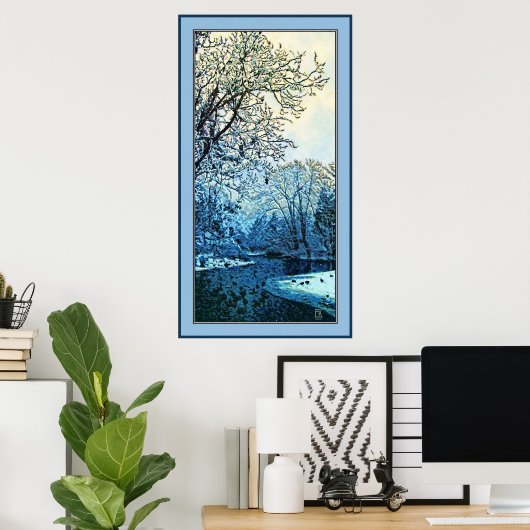 Frozen Teich Poster (Heimbüro)