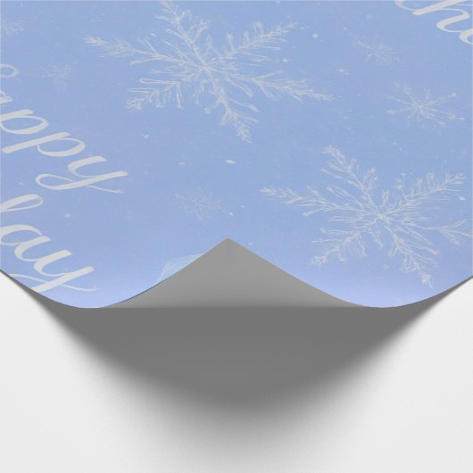 frozen theme birthday wrap geschenkpapier (Ecke)